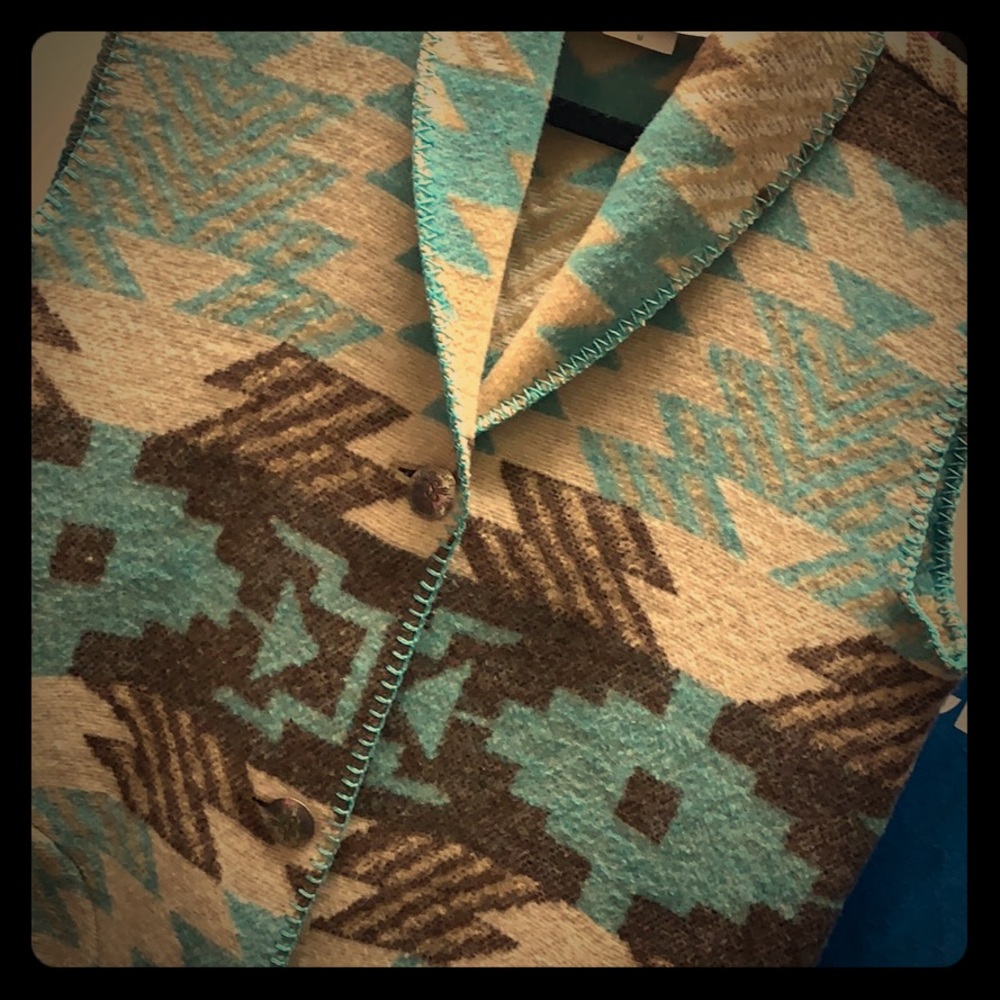 COPY - Rhonda Stark Aztec Vest